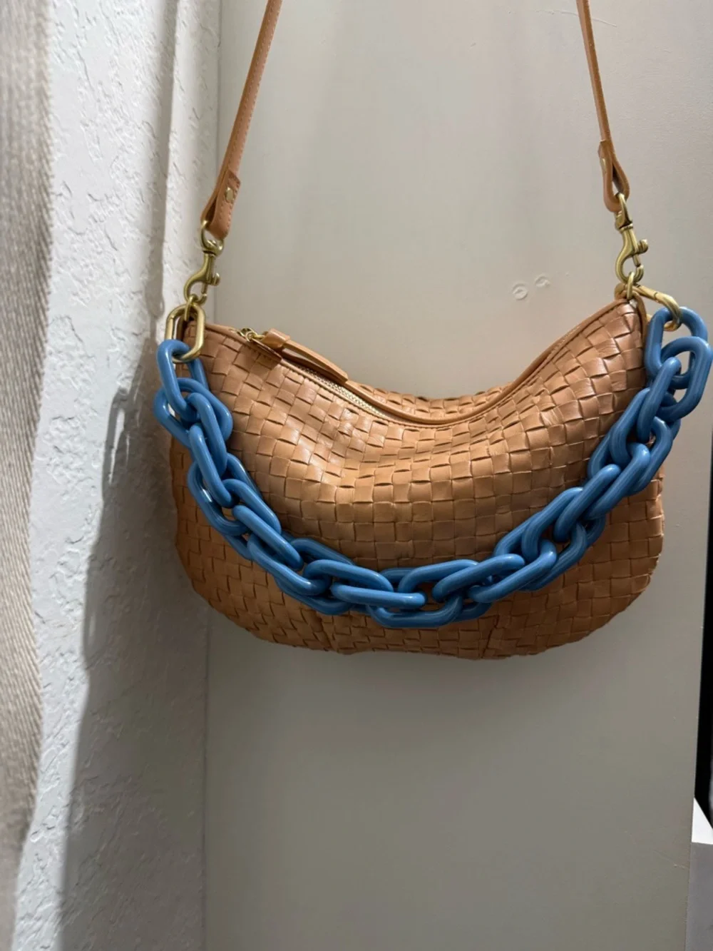 Clare V Petit Moyen Camel Leather Bag - Picture 5 of 10
